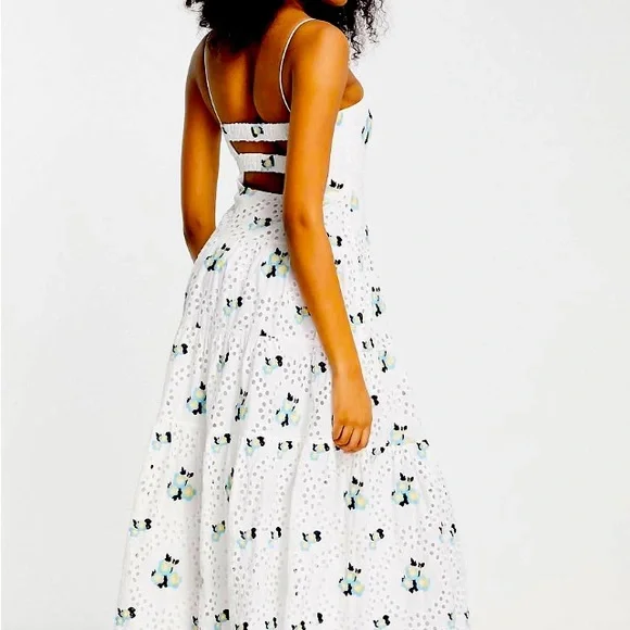 ASOS Edition tiered cami midi dress. NWOT size 12 - Picture 2 of 3